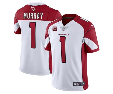 Men's Arizona Cardinals 2022 #1 Kyler Murray White With 3-star C Patch Vapor Untouchable Limited Stitched NFL Jersey
