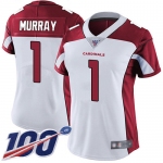 Nike Cardinals #1 Kyler Murray White Women's Stitched NFL 100th Season Vapor Limited Jersey