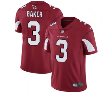 Men's Womens Youth Kids Arizona Cardinals #3 Budda Baker Red Team Color Stitched NFL Vapor Untouchable Limited Jersey