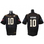 Men's Houston Texans #10 DeAndre Hopkins Black 2016 Pro Bowl Nike Elite Jersey