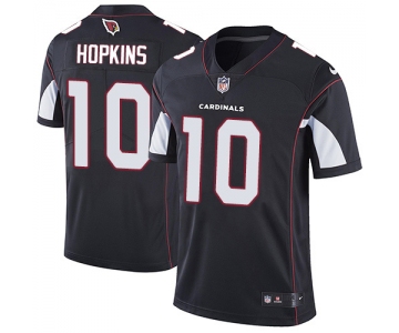 Men's Womens Youth Kids Arizona Cardinals #10 DeAndre Hopkins Black Alternate Stitched NFL Vapor Untouchable Limited Jersey