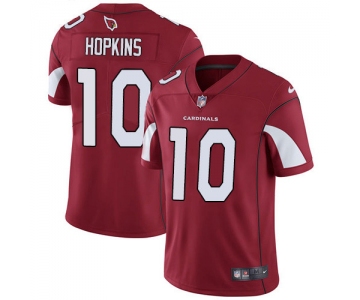 Men's Womens Youth Kids Arizona Cardinals #10 DeAndre Hopkins Red Team Color Stitched NFL Vapor Untouchable Limited Jersey