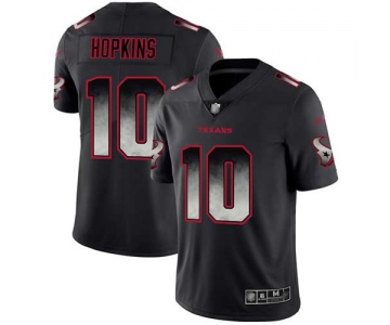 Nike Texans #10 DeAndre Hopkins Black Men's Stitched NFL Vapor Untouchable Limited Smoke Fashion Jersey