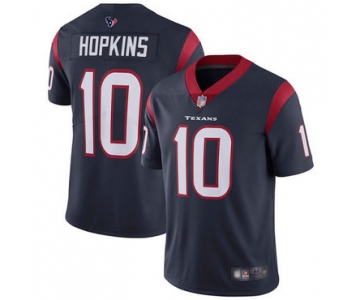 Texans #10 DeAndre Hopkins Navy Blue Team Color Men's Stitched Football Vapor Untouchable Limited Jersey