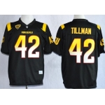 Arizona State Sun Devils #42 Pat Tillman 2013 Black Jersey