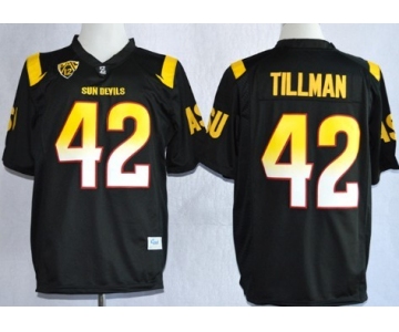 Arizona State Sun Devils #42 Pat Tillman 2013 Black Jersey