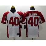 Men's Arizona Cardinals #40 Pat Tillman White Retired Player NFL Nike Elite Jersey