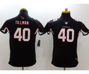 Nike Arizona Cardinals #40 Pat Tillman Black Limited Kids Jersey