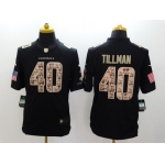 Nike Arizona Cardinals #40 Pat Tillman Salute to Service Black Limited Jersey