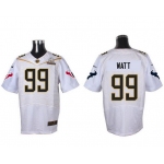 Men's Houston Texans #99 J.J. Watt White 2016 Pro Bowl Nike Elite Jersey