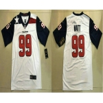 Men's Houston Texans #99 J.J. Watt White 2018 Vapor Untouchable Stitched NFL Nike Limited Jersey