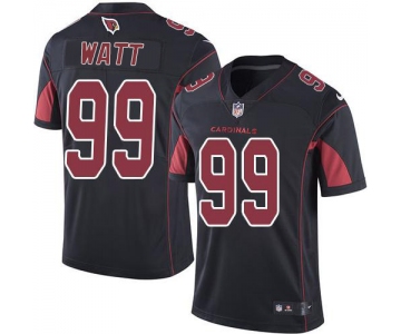 Men's Womens Youth Kids Cardinals #99 J.J. Watt Black Stitched NFL Limited Rush Jersey