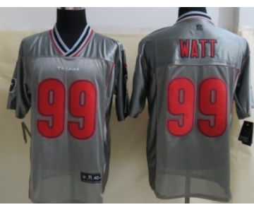Nike Houston Texans #99 J.J. Watt 2013 Gray Vapor Elite Jersey