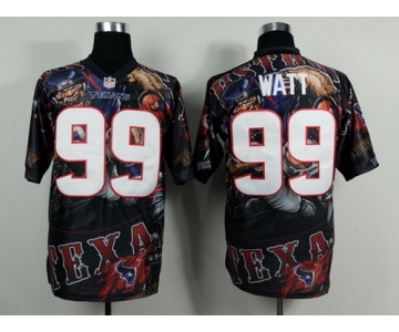 Nike Houston Texans #99 J.J. Watt 2014 Fanatic Fashion Elite Jersey