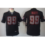 Nike Houston Texans #99 J.J. Watt Black Impact Limited Kids Jersey