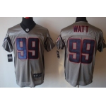 Nike Houston Texans #99 J.J. Watt Gray Shadow Elite Jersey