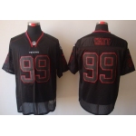 Nike Houston Texans #99 J.J. Watt Lights Out Black Elite Jersey