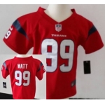 Nike Houston Texans #99 J.J. Watt Red Toddlers Jersey