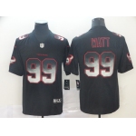 Nike Texans 99 J.J. Watt Black Arch Smoke Vapor Untouchable Limited Jersey