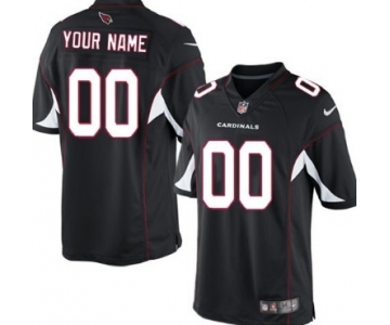 Men's Nike Arizona Cardinals Customized Black Limited Jersey