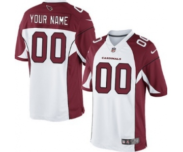 Men's Nike Arizona Cardinals Customized White Limited Jersey