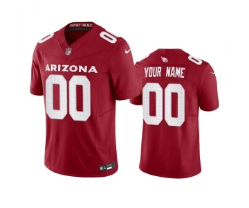 Mens Womens Youth Kids Custom Arizona Cardinals Red Cardinal 2023 F.U.S.E.Vapor Untouchable Limited Stitched Jersey