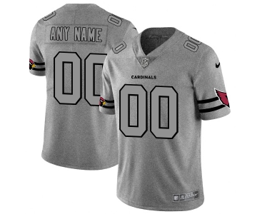 Nike Cardinals Customized 2019 Gray Gridiron Gray Vapor Untouchable Limited Jersey