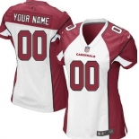 Women's Nike Arizona Cardinals Customized White Limited Jersey