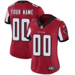 Women's Nike Customized NFL Atlanta Falcons Alternate Home Red Vapor Untouchable Limited Jersey