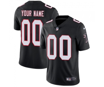 Youth Nike Customized NFL Atlanta Falcons Alternate Black Vapor Untouchable Limited Jersey