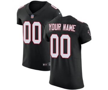 Men's Nike Atlanta Falcons Customized Black Alternate Vapor Untouchable Custom Elite NFL Jersey