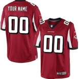 Men's Nike Atlanta Falcons Customized Red Game Jersey