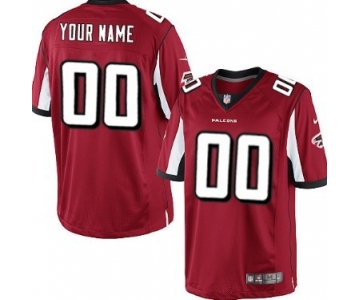 Men's Nike Atlanta Falcons Customized Red Game Jersey