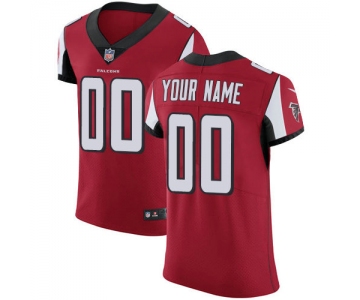 Men's Nike Atlanta Falcons Customized Red Team Color Vapor Untouchable Custom Elite NFL Jersey