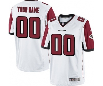 Men's Nike Atlanta Falcons Customized White Limited Jersey