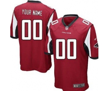 Youth Nike Atlanta Falcons Customized Red Game Jersey