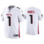 Men's Womens Youth Kids Atlanta Falcons #1 Marcus Mariota Nike White Vapor Untouchable Limited NFL Stitched Jersey