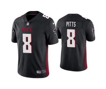 Men's Womens Youth Kids Atlanta Falcons #8 Kyle Pitts Nike Black Vapor Untouchable Limited NFL Stitched Jersey