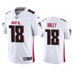 Men's Womens Youth Kids Atlanta Falcons #18 Calvin Ridley Nike White Vapor Untouchable Limited NFL Stitched Jersey