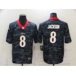 Men's Baltimore Ravens #8 Lamar Jackson 2020 Camo Limited Stitched Nike NFL Jersey