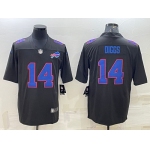 Men's Buffalo Bills #14 Stefon Diggs Black Vapor Untouchable Limited Stitched Jersey