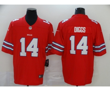 Men's Buffalo Bills #14 Stefon Diggs Red 2020 Vapor Untouchable Stitched NFL Nike Limited Jersey