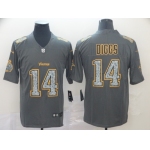 Nike Vikings 14 Stefon Diggs Gray Camo Vapor Untouchable Limited Jersey