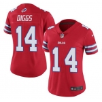 Women's Buffalo Bills #14 Stefon Diggs Red Vapor Untouchable Stitched NFL Nike Limited Jersey