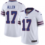 Men's Womens Youth Kids Buffalo Bills #17 Josh Allen White Stitched NFL Vapor Untouchable Limited Jersey