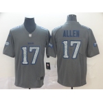 Nike Bills 17 Josh Allen Gray Camo Vapor Untouchable Limited Jersey