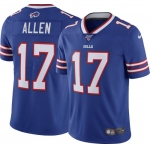 Nike Bills 17 Josh Allen Royal 100th Season Vapor Untouchable Limited Jersey