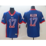 Nike Buffalo Bills 17 Josh Allen Royal Drift Fashion Limited Jersey