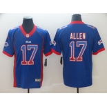 Nike Buffalo Bills 17 Josh Allen Royal Drift Fashion Limited Jersey