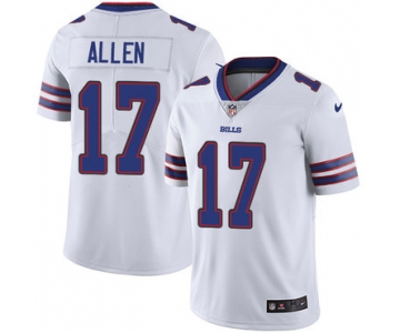 Nike Buffalo Bills #17 Josh Allen White Men's Stitched NFL Vapor Untouchable Limited Jersey